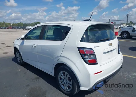 2019 Chevrolet Sonic Lt Auto из США, поврежденный, VIN 1G1JG6SB9K4142045